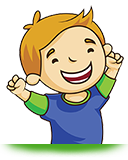 Cheering Boy