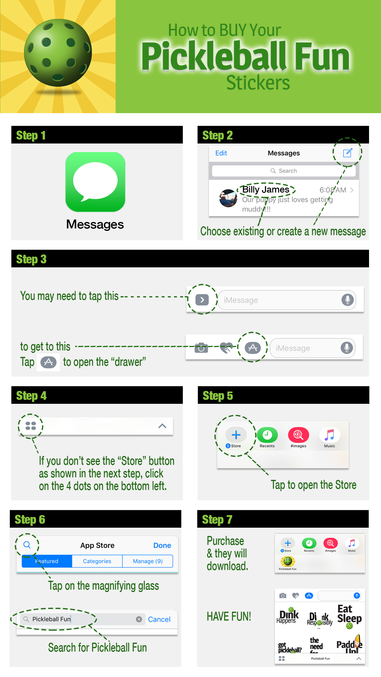 How to Search and Buy Stickers